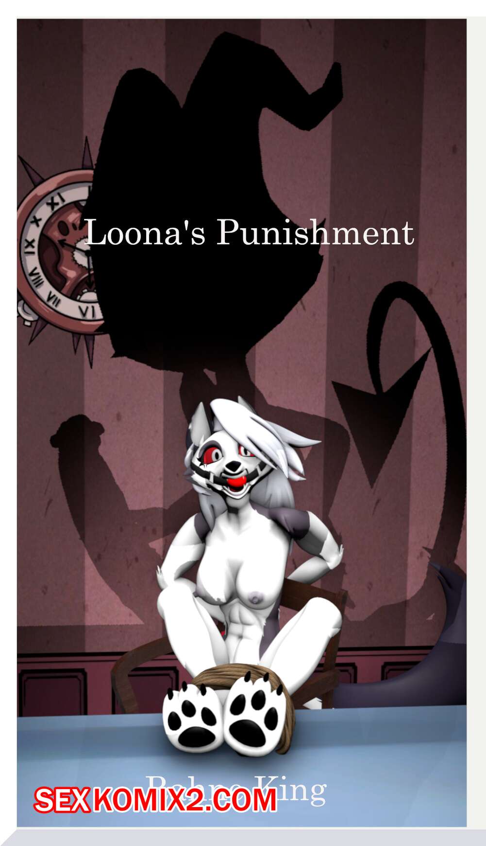 🍓 Порно комикс Адский босс Наказание Луны Loonas Punishment  