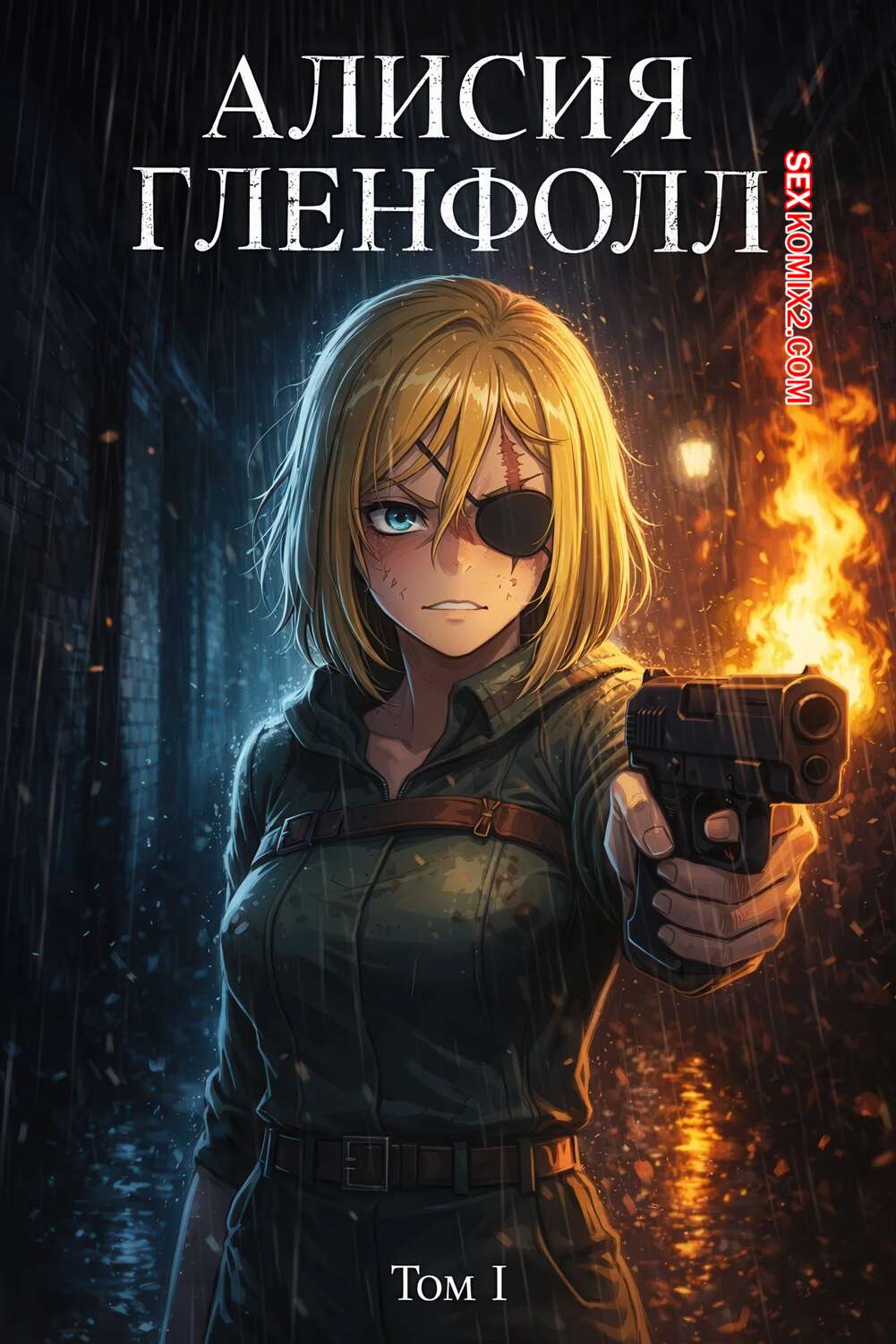 Порно комикс Алисия Гленфолл. Alicia Glenfall. ShanalotteAI.