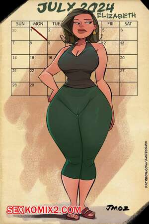 Порно комикс Calendar Girls Elizabeth July. jMoz Comix.