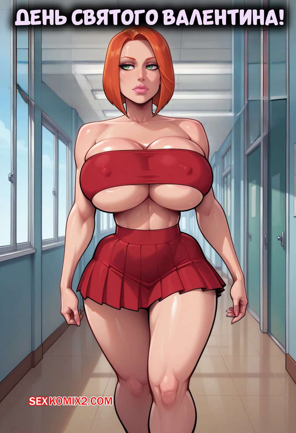 Порно комикс День святого валентина. Happy Valentines day. Dartzai.