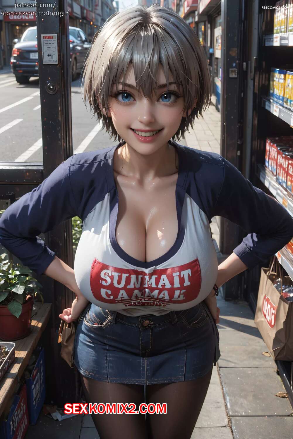 Порно комикс Energetic Girl. AiASAG