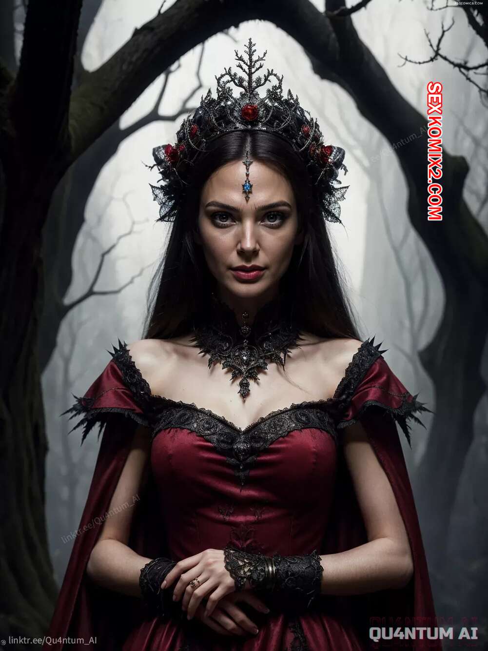 Порно комикс Gal Gadot. Evil Queen Snow White Big Boobs Lace Lingerie leather magic. QuantumAI