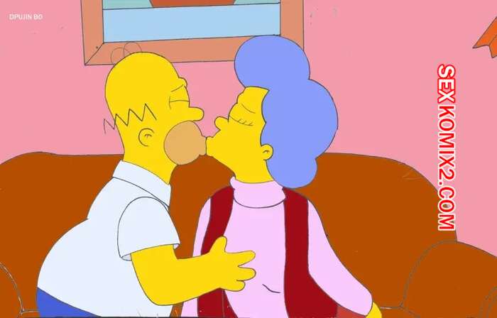 Порно комикс Homer Simpson and Mona Simpson