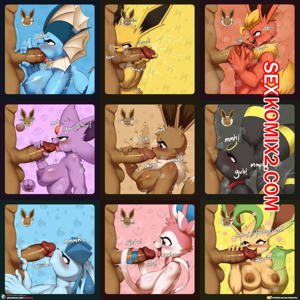 🍓 Порно комикс Иивиилюции от Burgerkiss. Eeveelutions by Burgerkiss секс  комикс с горячими сисястыми 🍓 | Порно комиксы | porn-comix.com