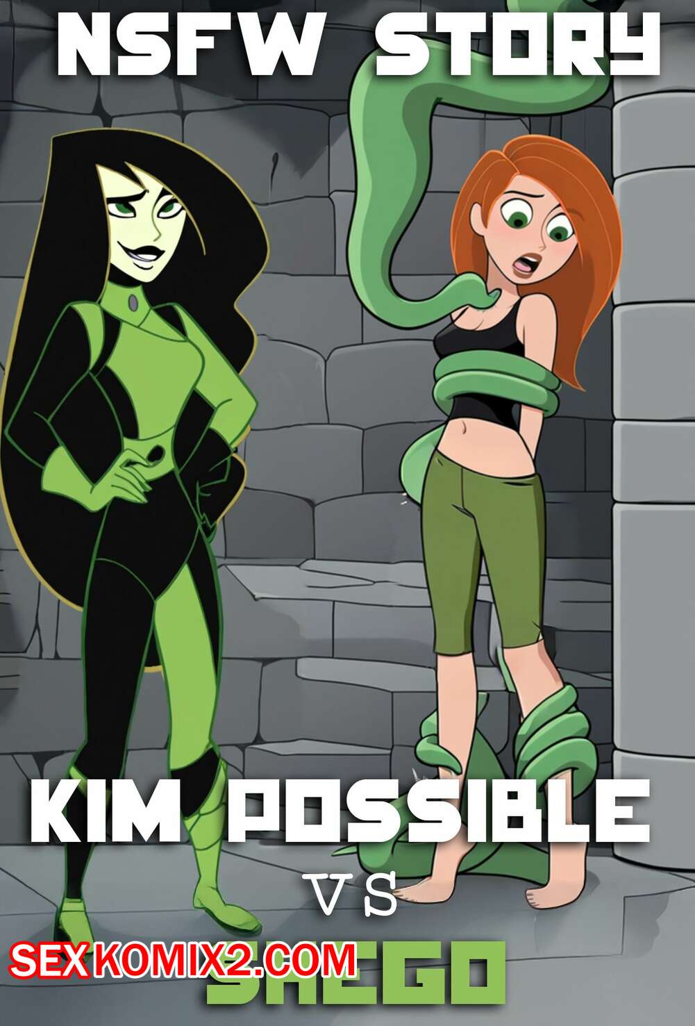 🍓 Порно комикс Ким. Ким против Шиго. Kim Possible vs Shego. CartoonLabsX  секс комикс но злодейка уверена 🍓 | Порно комиксы | porn-comix.com