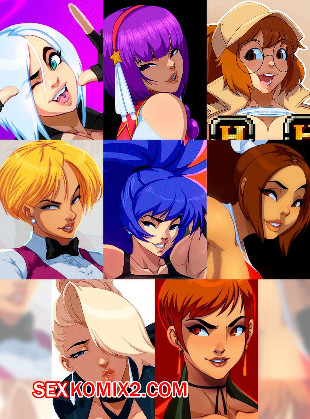 🍓 Порно комикс Kof Girls. Tovio Rogers. секс комикс с горячими красотками.  🍓 | Порно комиксы | porn-comix.com