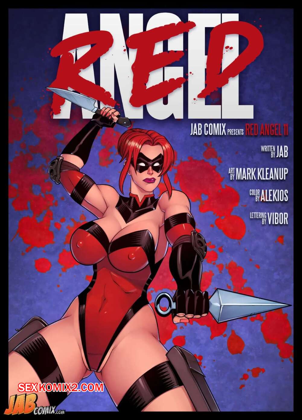 Порно комикс Красный Ангел. Часть 11. Red Angel. JABComix