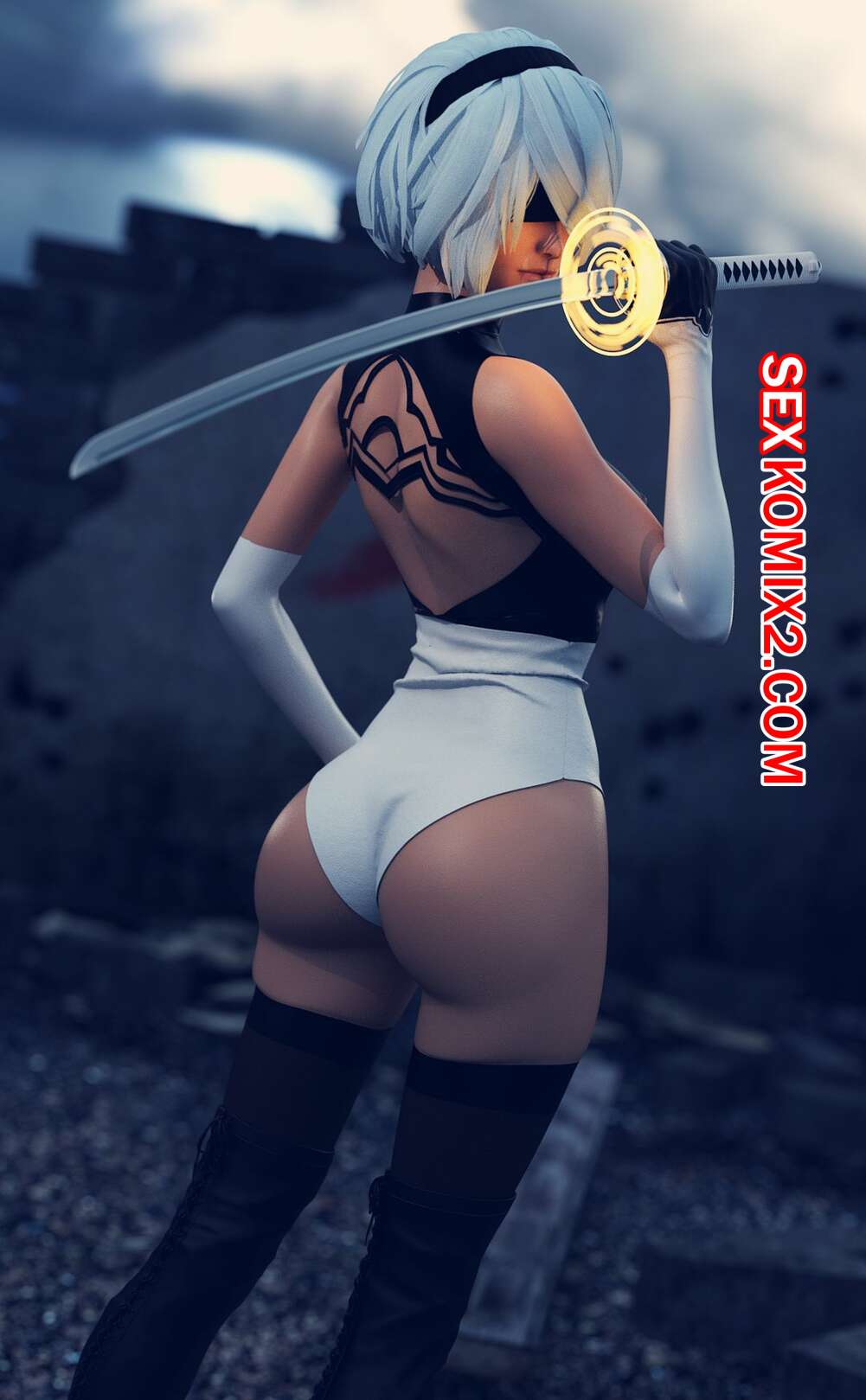 🍓 Порно комикс NieR Automata 2B. Forged3DX секс комикс с мечом и 🍓 | Порно  комиксы | porn-comix.com