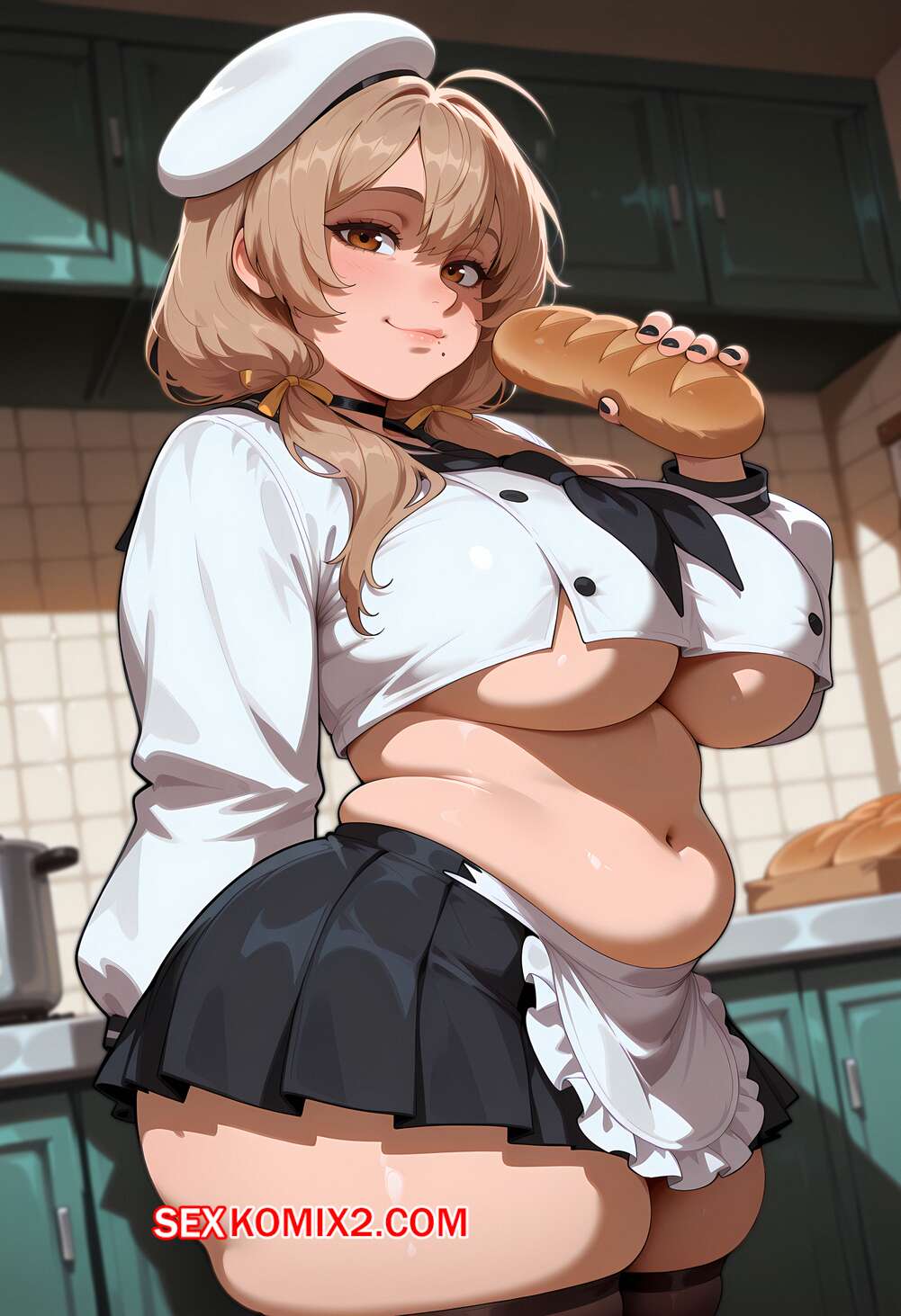 Порно комикс NIKKE. Bready x BBC. Floxin