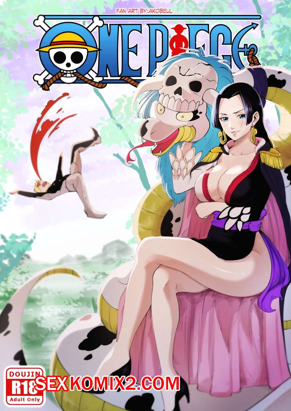 Ван Пис хентай и порно арты, One Piece hentai