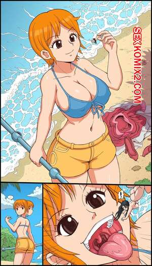 Порно комикс One Piece. Нами. Nami vore. Karbo