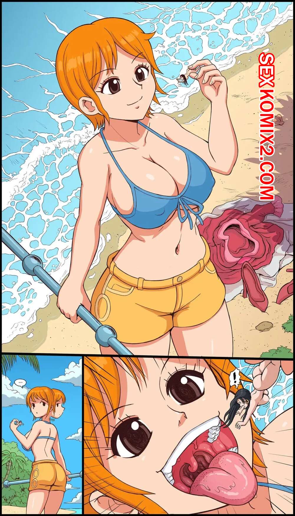 🍓 Порно комикс One Piece. Нами. Nami vore. Karbo секс комикс и решила  насытиться 🍓 | Порно комиксы | porn-comix.com