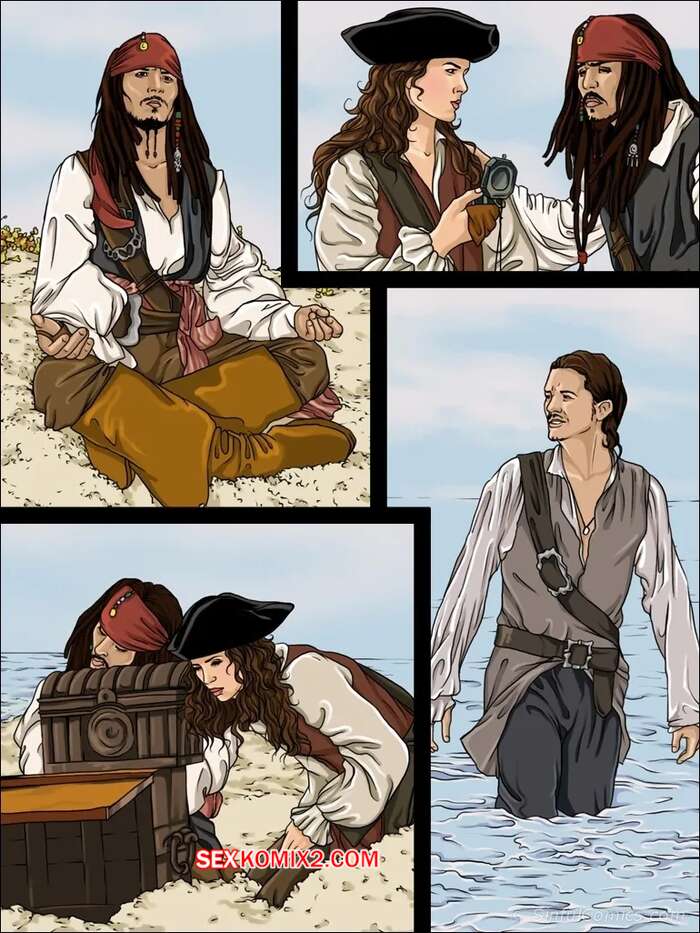 Порно комикс Pirates Of The Caribbean. Sinfulcomics