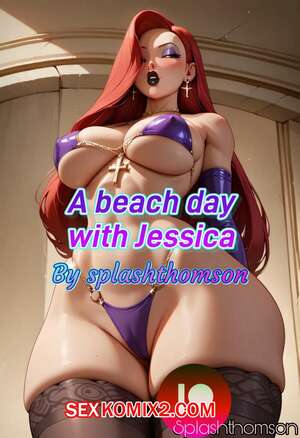 Порно комикс Пляжный день с Джессикой. A beach day with Jessica. Splashthomson