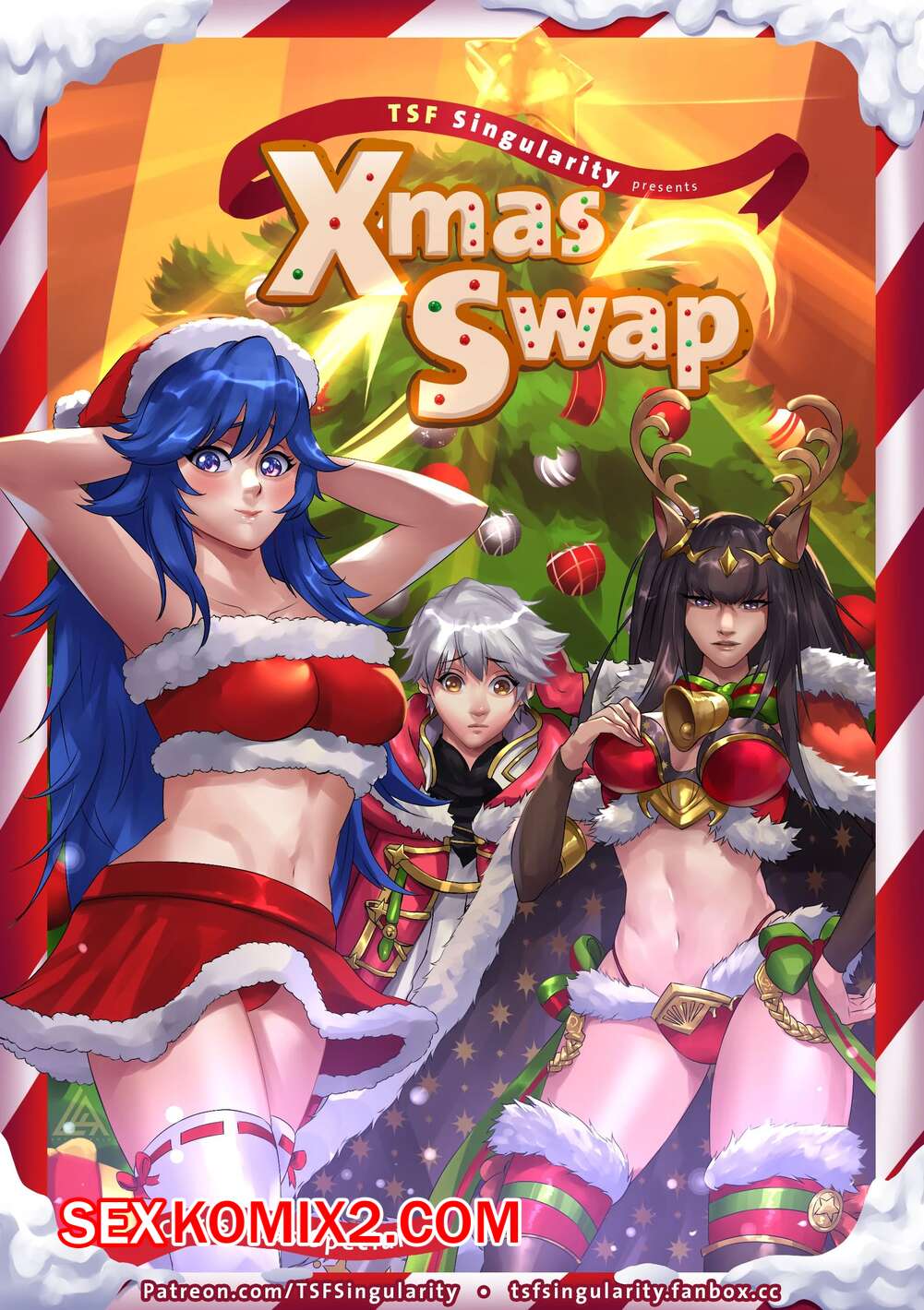 🍓 Порно комикс Рождественский обмен. XMas Swap. Fire Emblem.  TSFSingularity секс комикс хотела повеселиться с 🍓 | Порно комиксы | porn -comix.com