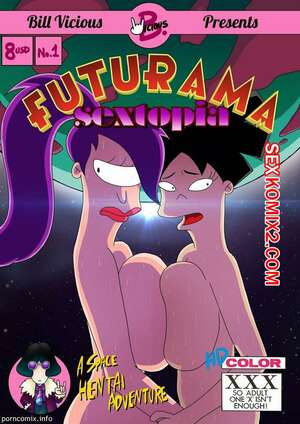 Порно комикс Секс утопия. Futurama Sextopia. Bill Vicious. Англ