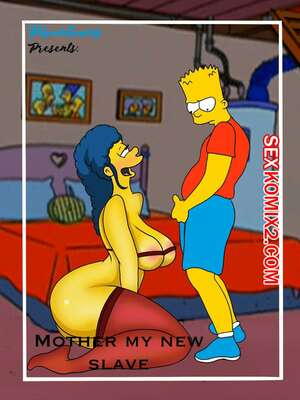 Порно комикс Симпсоны. Мать мой новый раб. Mother My New Slave. Bobs200