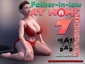 Порно комикс Свекр дома. Часть 7. Father In Law At Home. CrazyDad3D