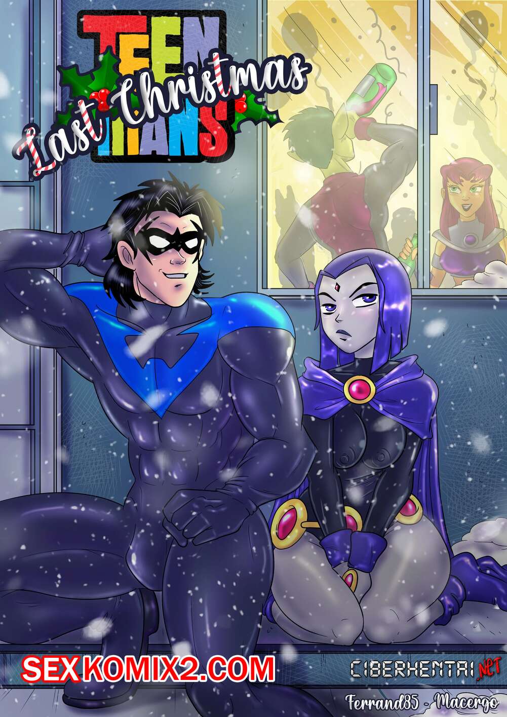 🍓 Порно комикс Титаны. Прошлое Рождество. Teen Titans. Last Christmas.  Macergo секс комикс и Найтвинг решил 🍓 | Порно комиксы | porn-comix2.com