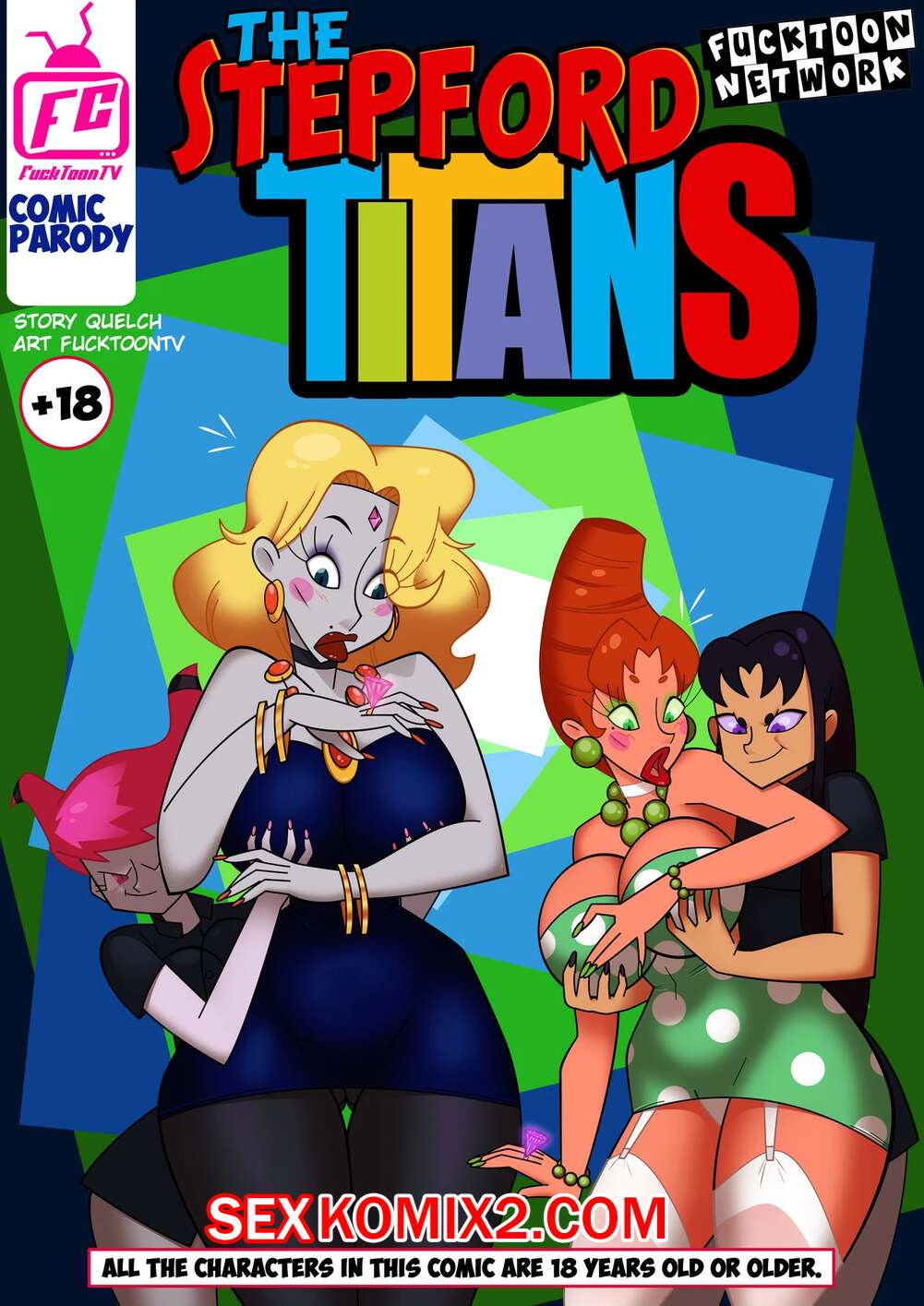 🍓 Порно комикс Титаны. Степфордские Титаны. The Stepford Titans. Teen  Titans. FucktoonTV секс комикс в салон красоты, 🍓 | Порно комиксы |  sex-comixxx2.com