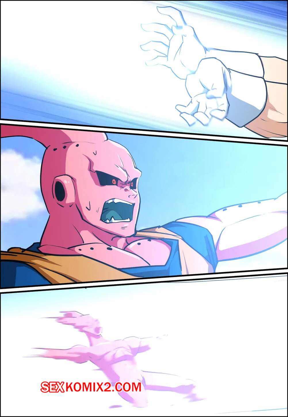 Порно комикс Vegetto x Chichi x Bulma. Dragon Ball. Khear