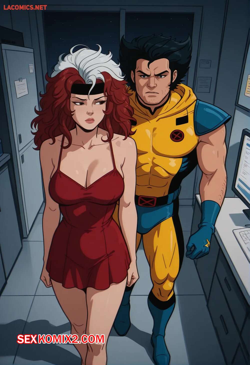 🍓 Порно комикс Wolverine x Rogue. Scarlet Meow секс комикс наедине и  решают 🍓 | Порно комиксы | porn-comix.com