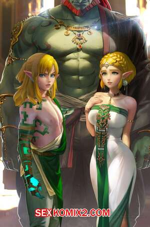 Порно комикс Зельда. The Legend Of Zelda. Sakimichan